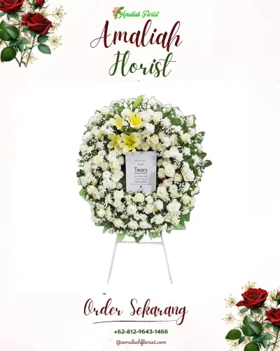 Krans Bunga Duka Cita sangkanhurip